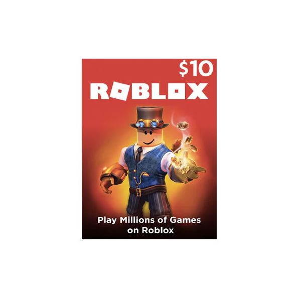 Roblox Gift Card Code - $10 Roblox Credit / 800 Robux 
