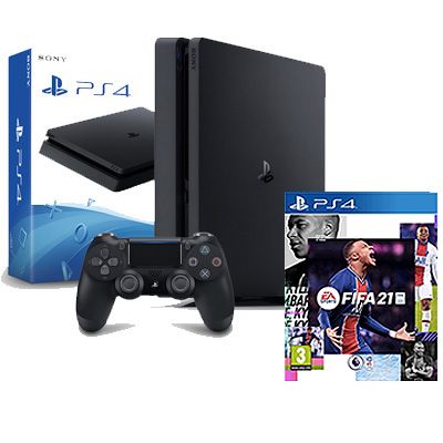 Playstation PS4 SLIM 500GB Fifa 21 PS4 Play More